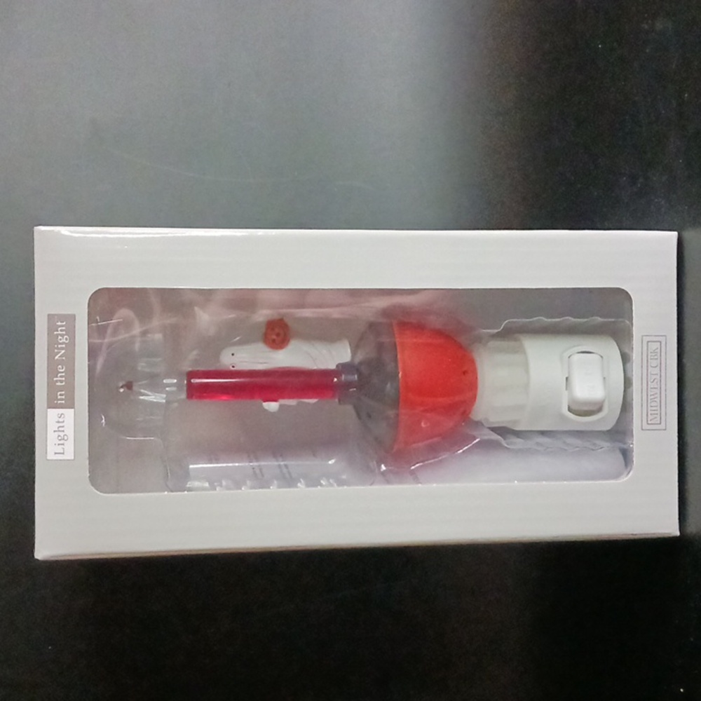 Ghost Bubble Night Light for Halloween 6.5"T New in Box
